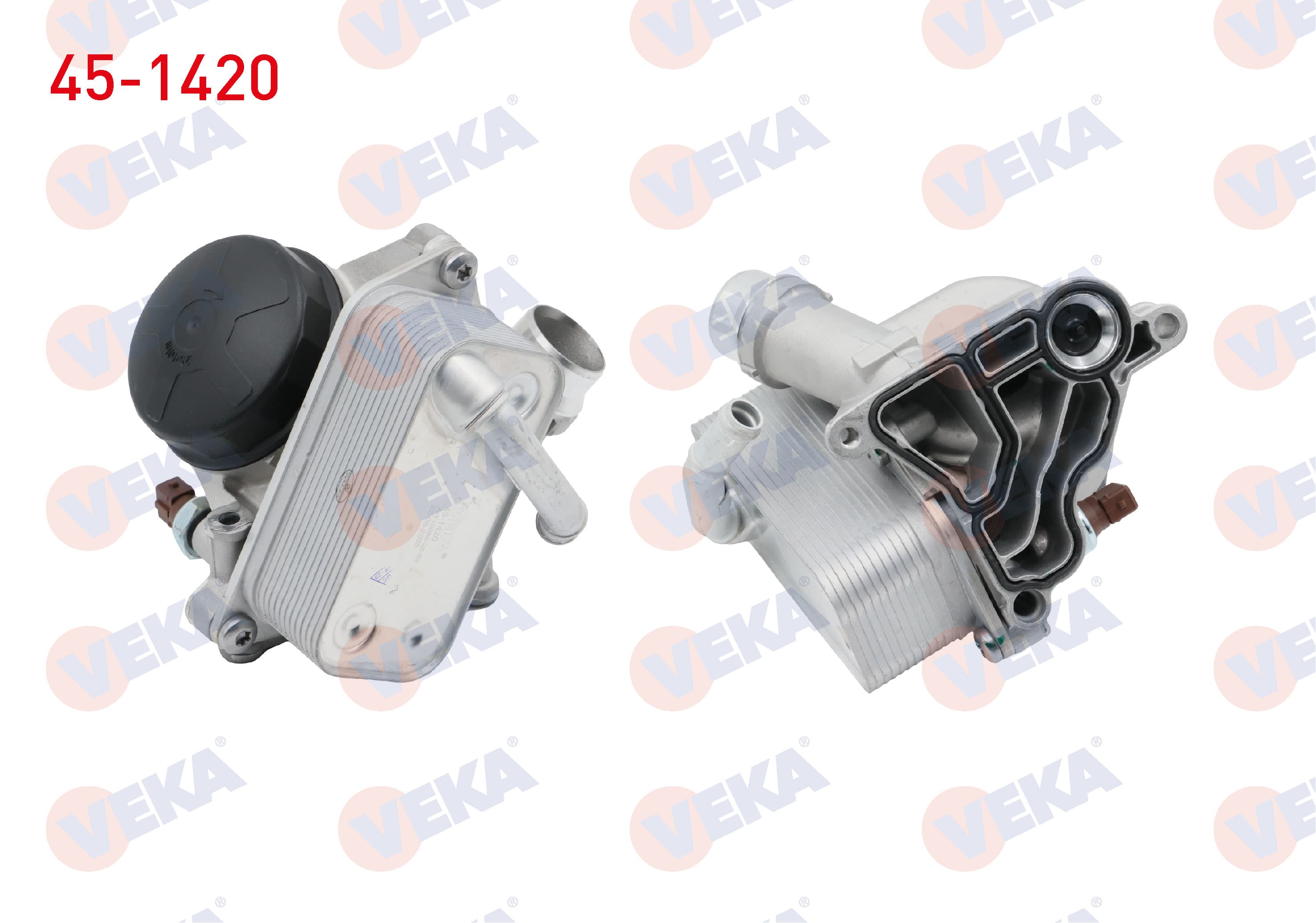 VEKA 45-1420 | Yağ Soğutucu Komple BMW (F06, F10, F11, F30, X1 E84, X3 F25, X4 F26, Z4 E89) N20
